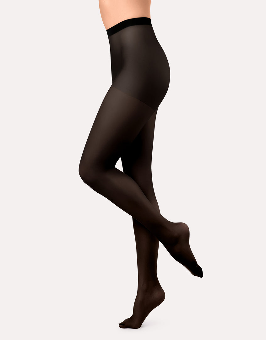 Cosmo 70 Top Control transparente Strumpfhose