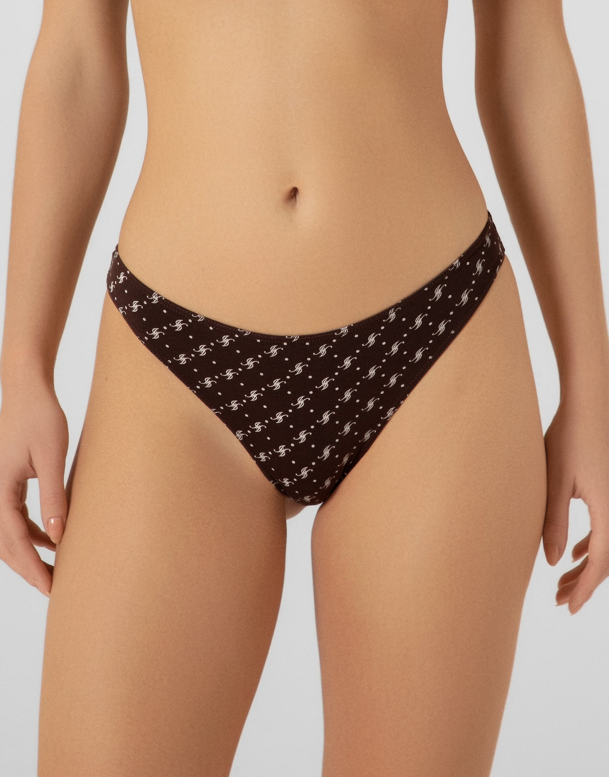 Set of 3 mid-rise Brazilian briefs MD994