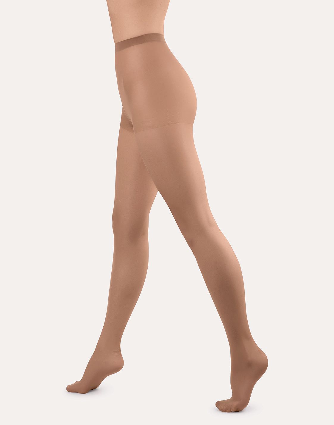 Cosmo 20 Top Control transparente Strumpfhose