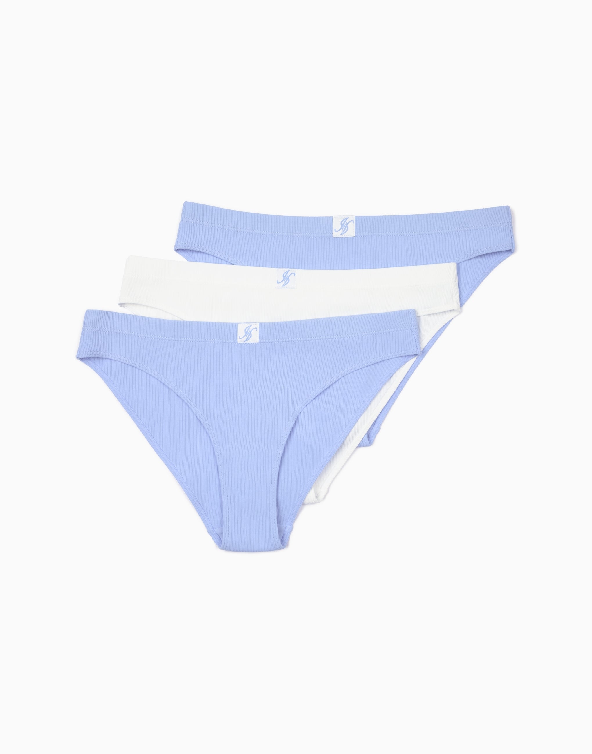Set of 3 mid-rise briefs MD1034