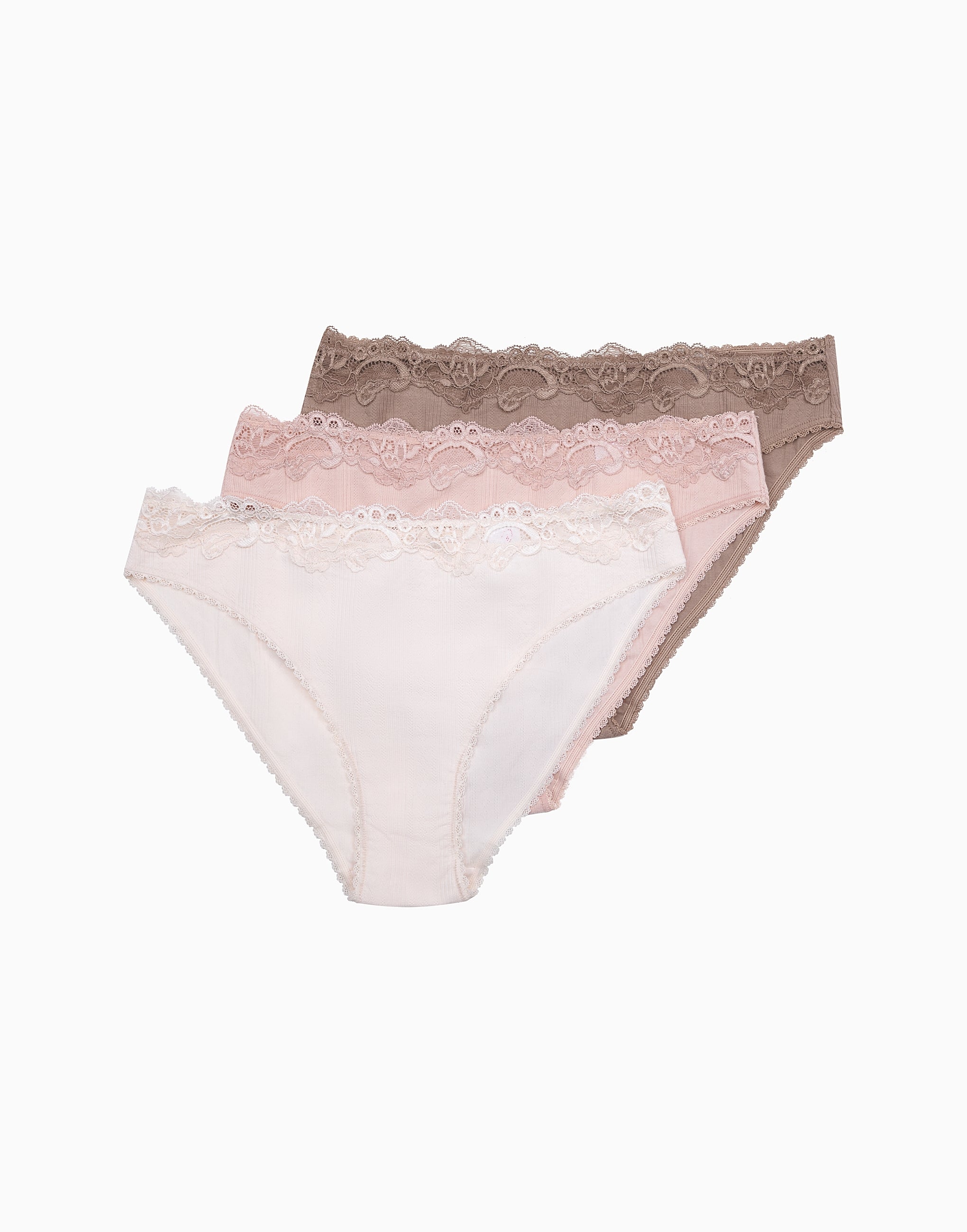 Set of 3 Mid-Rise Briefs MD767