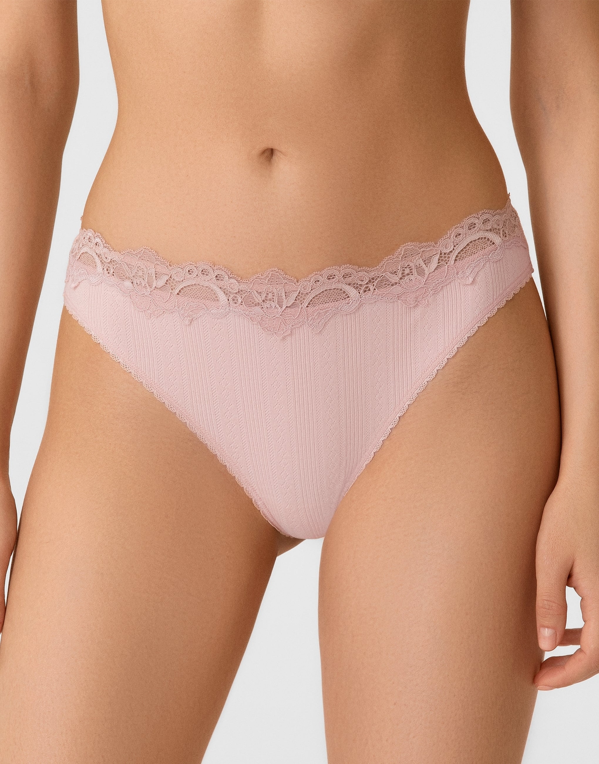 Lot de 3 slips brésiliens taille mi-haute MD767