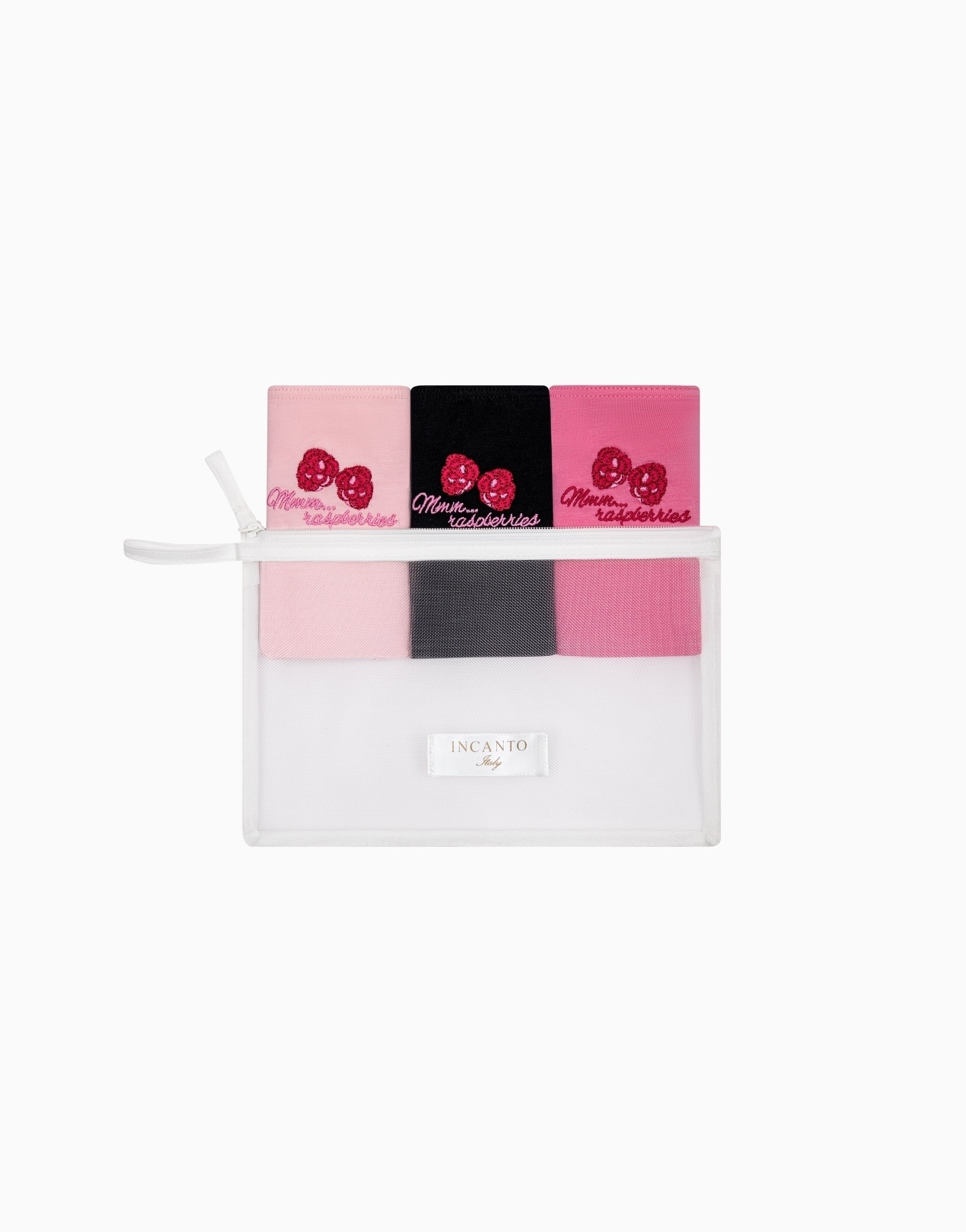 Set of 3 Mid-Rise Thongs MD963