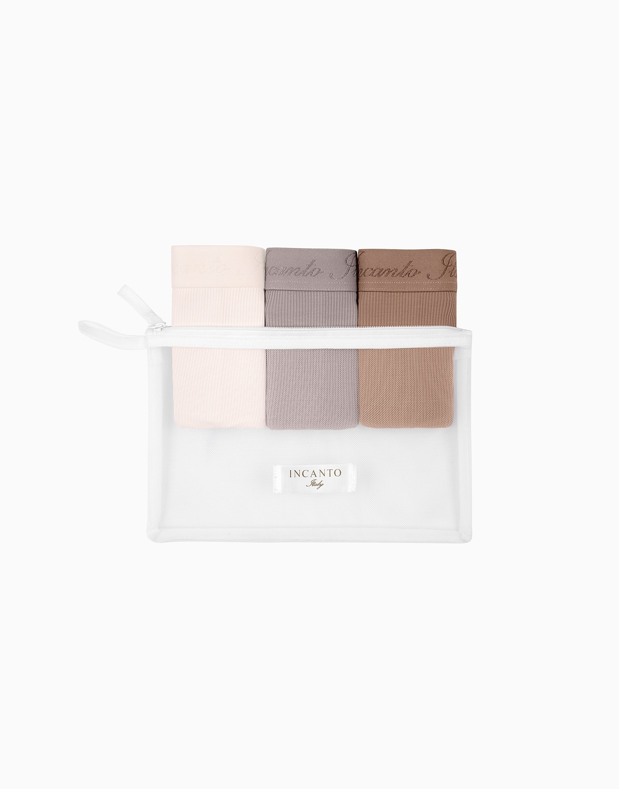 Set of 3 Mid-Rise Briefs MD932