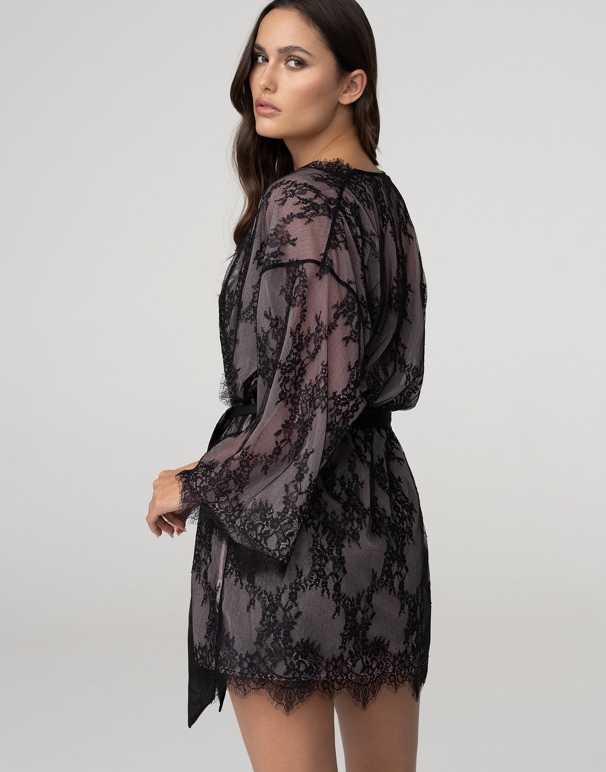 PD955 Long Sleeve Dressing Gown