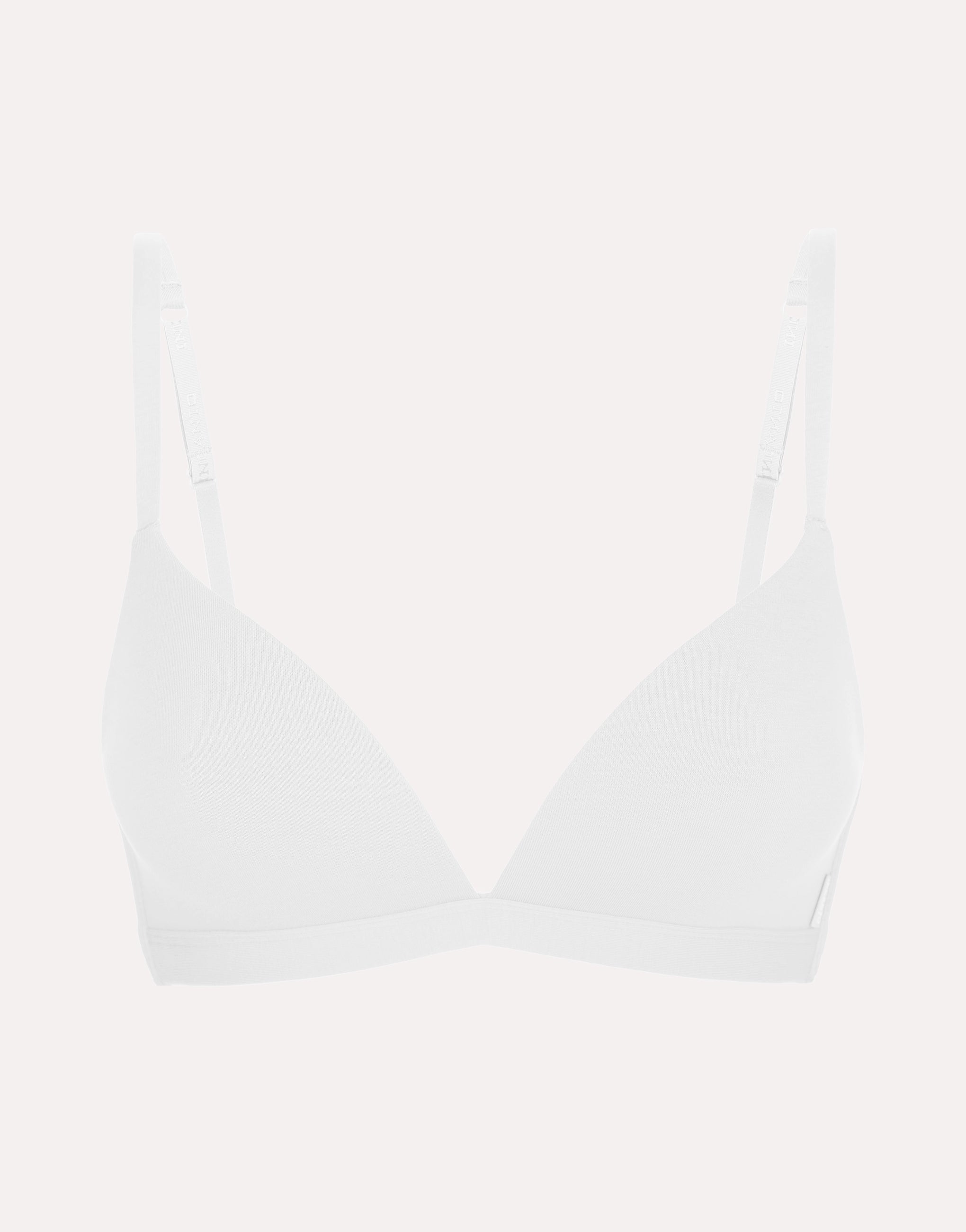 Comfort underwireless preformed triangle bra