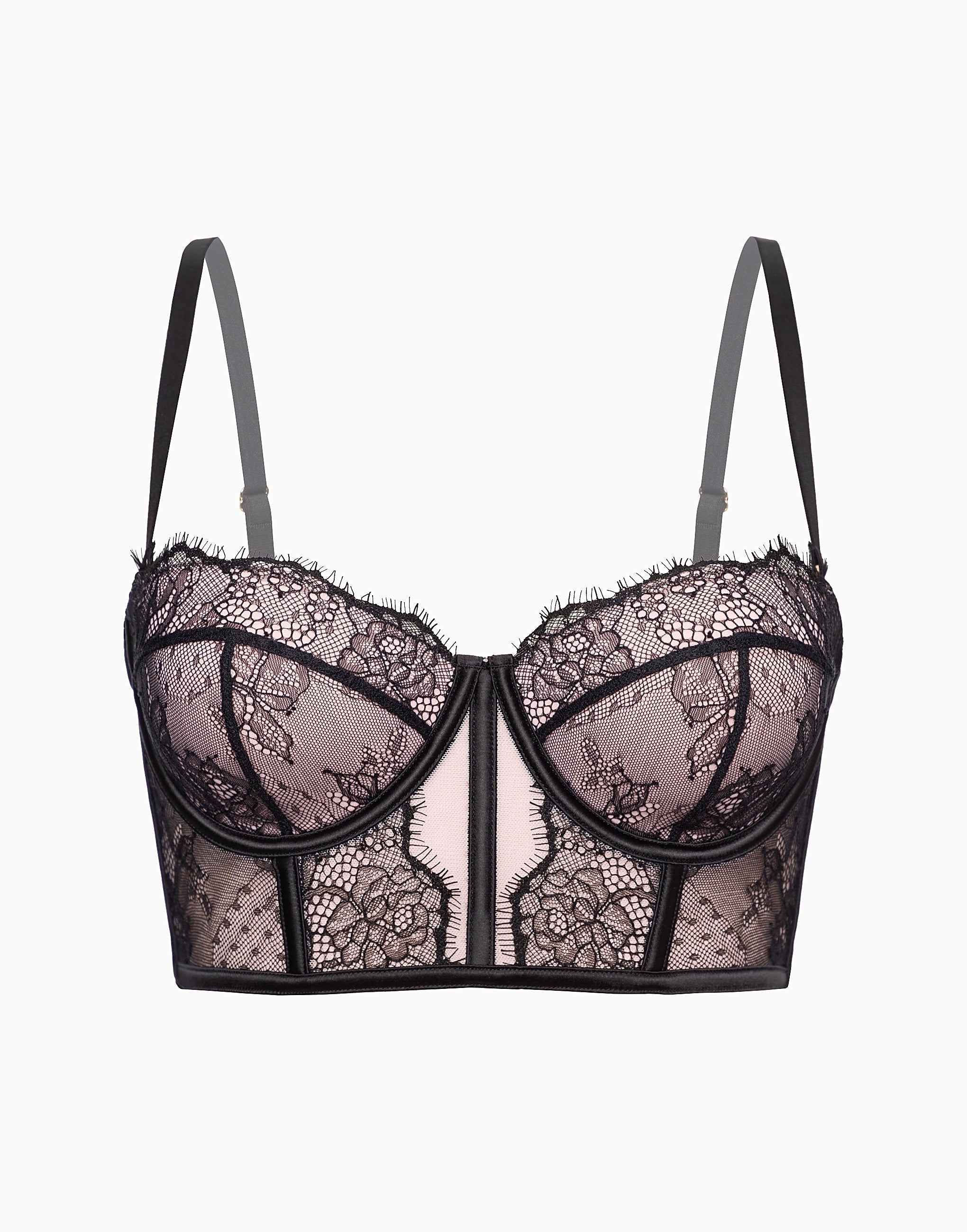 Soutien-gorge balconnet avec bonnets souples et rembourrage en éponge CD824
