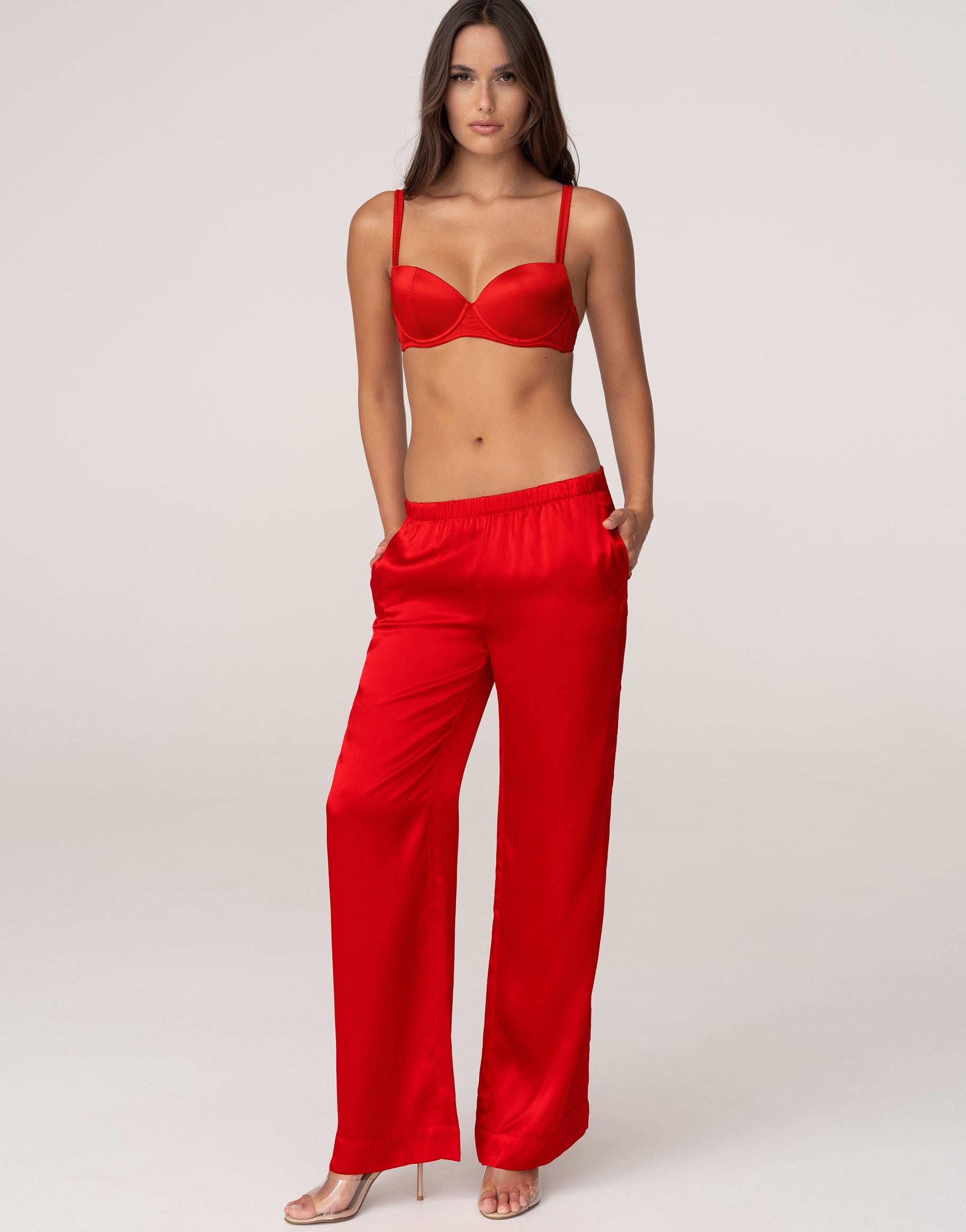 Silk trousers PD267
