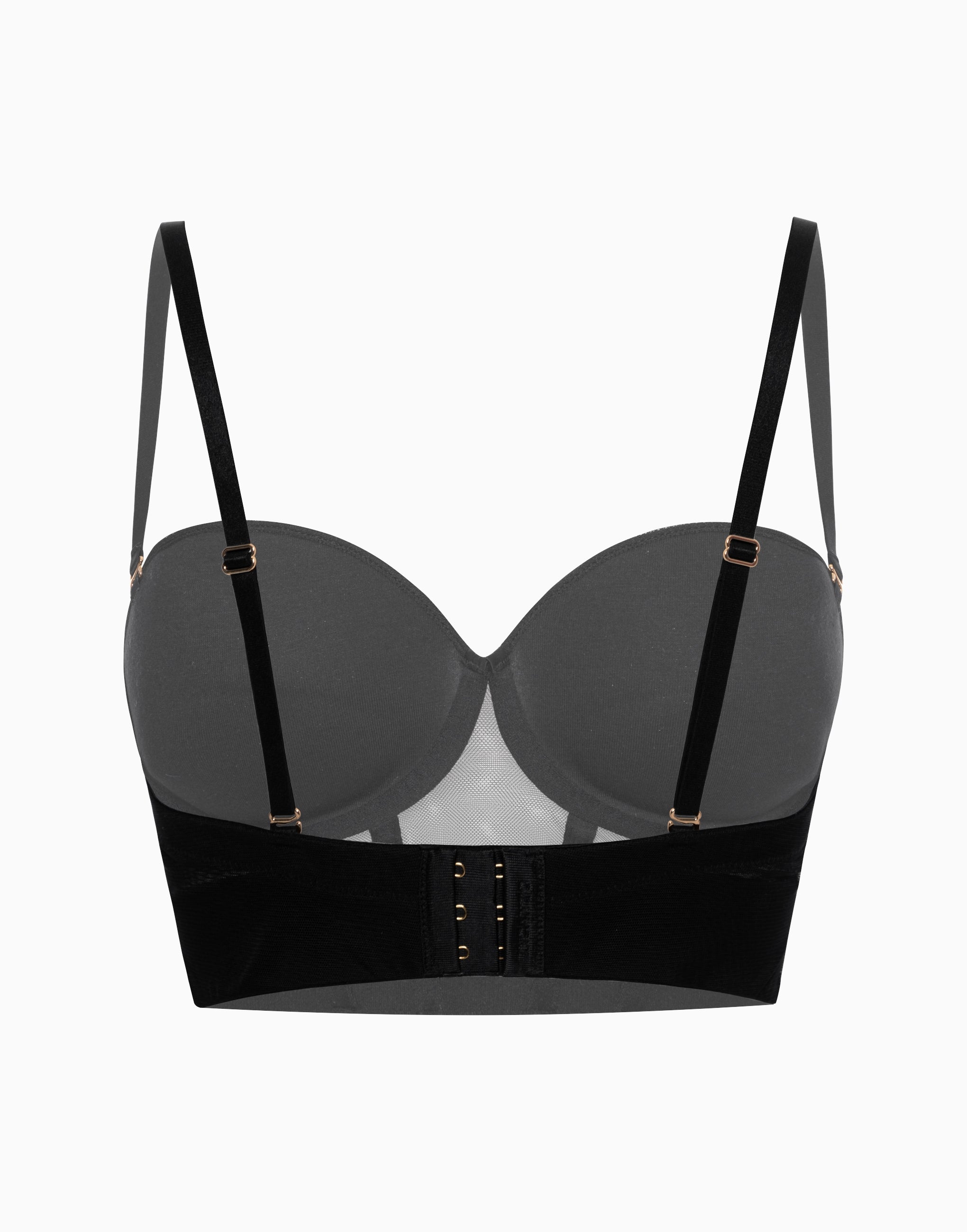 Soutien-gorge balconnet push-up avec bonnets préformés CD950
