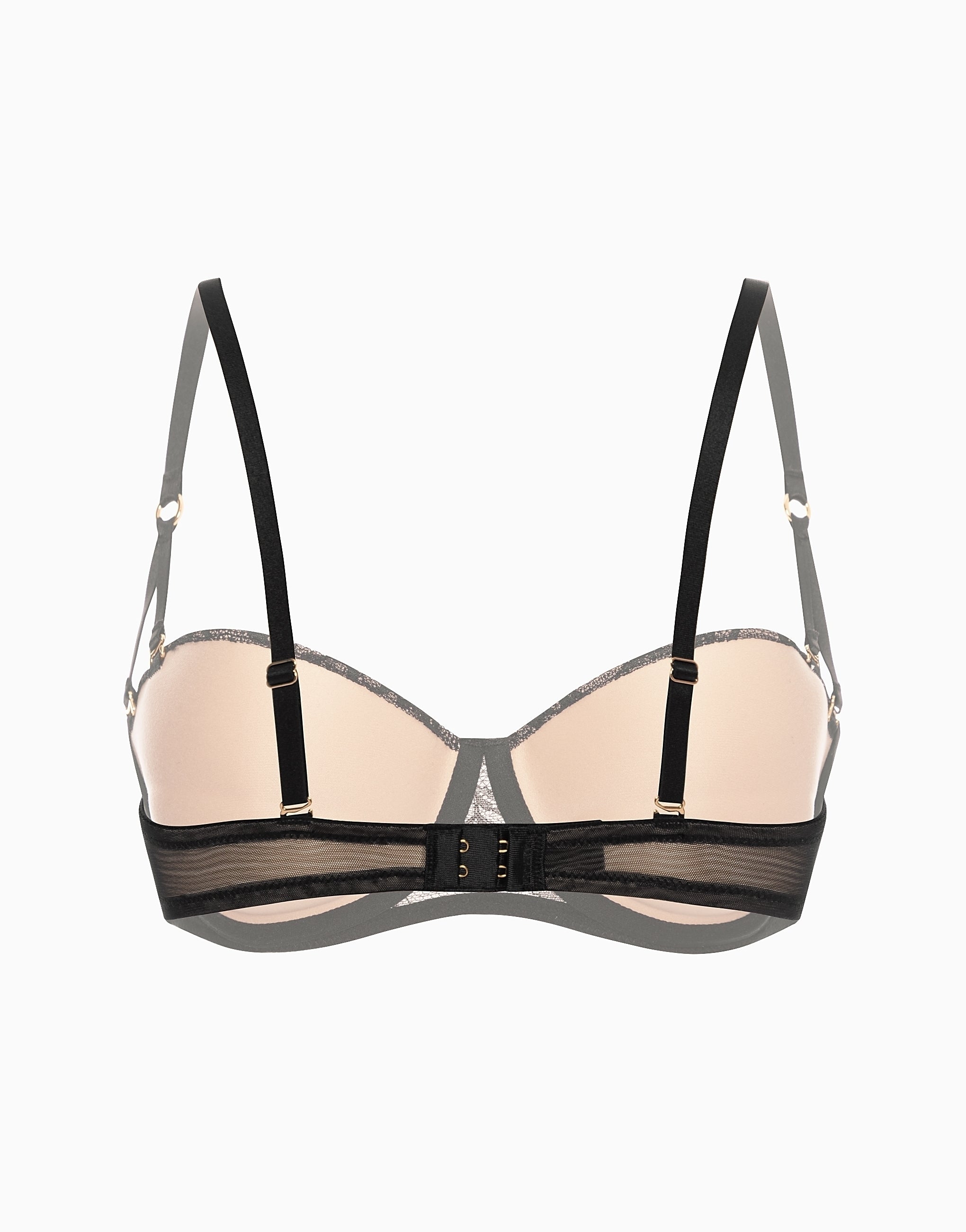 Soutien-gorge balconnet push-up avec bonnets préformés CD895