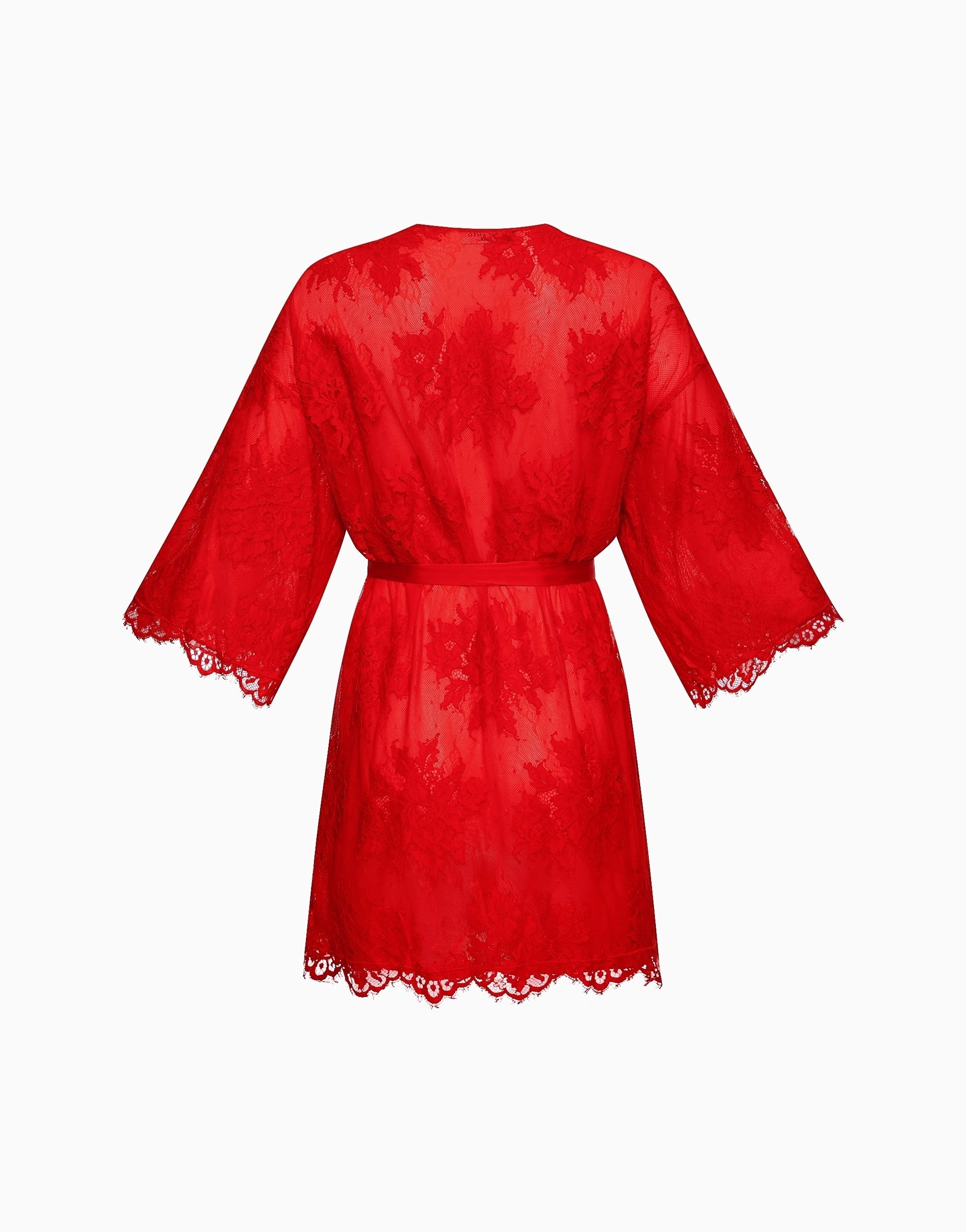 PD841 Three-Quarter Sleeve Dressing Gown