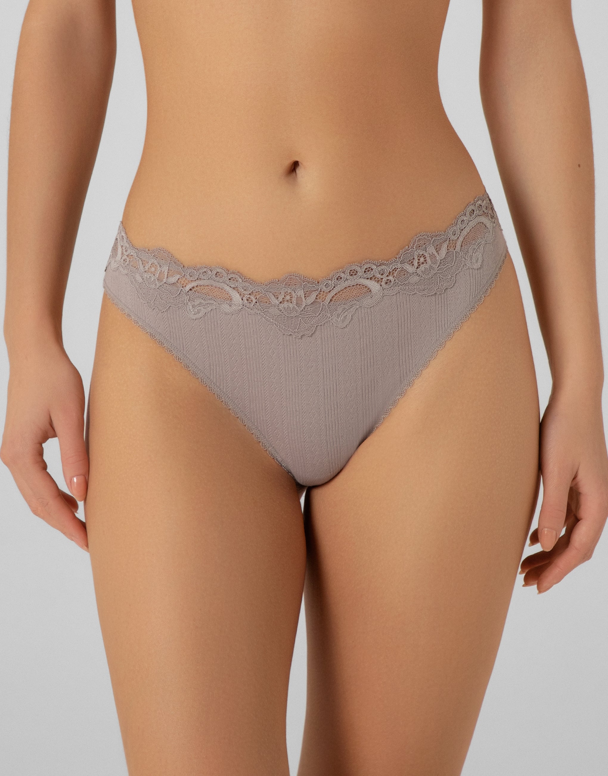 Lot de 3 slips brésiliens taille mi-haute MD995