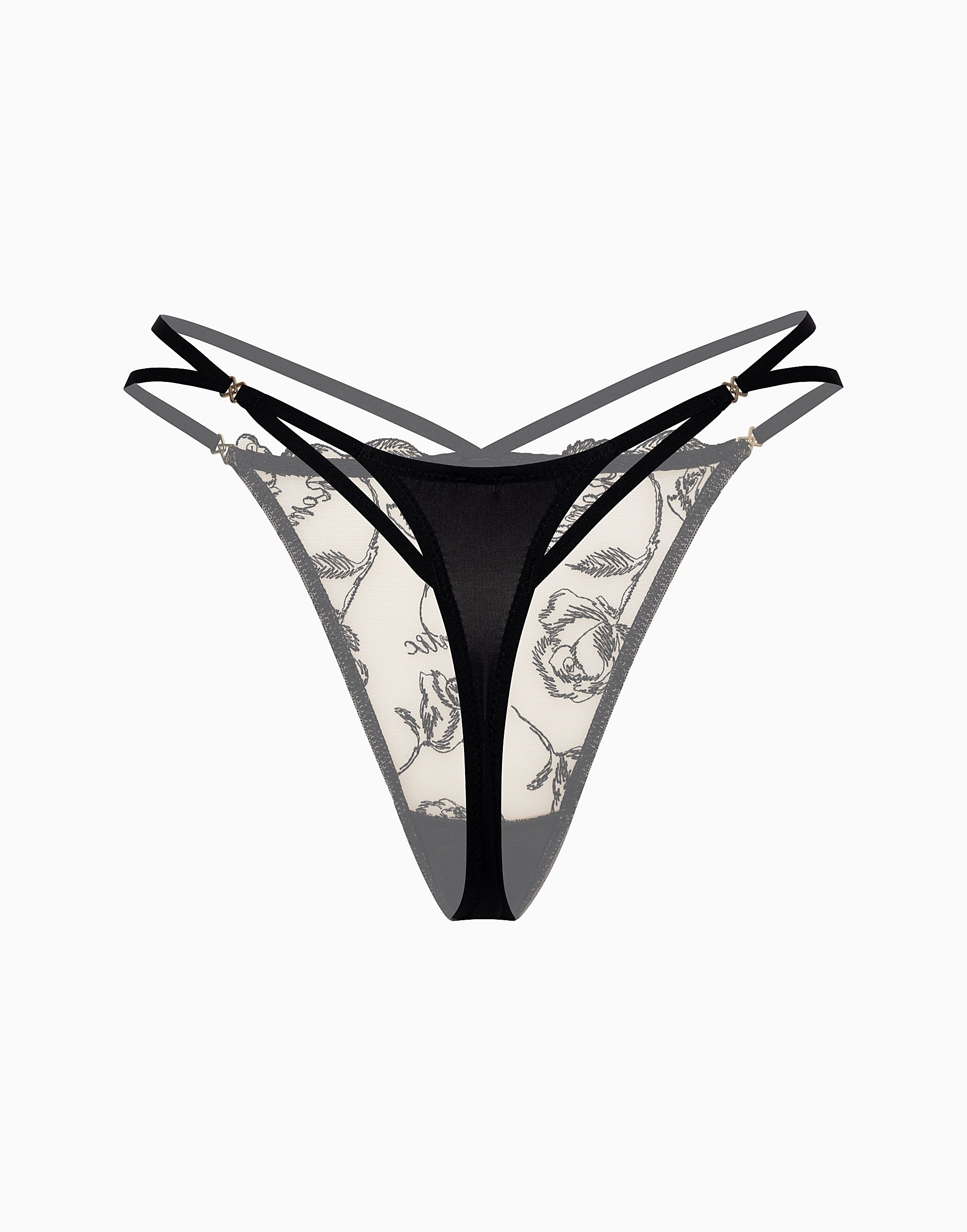 CD689 Mid-Rise Thong