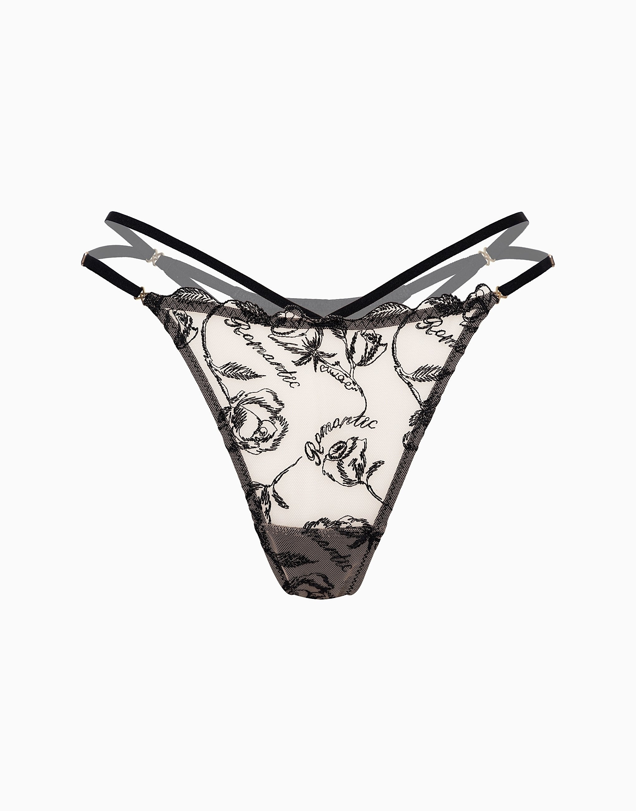 CD689 Mid-Rise Thong