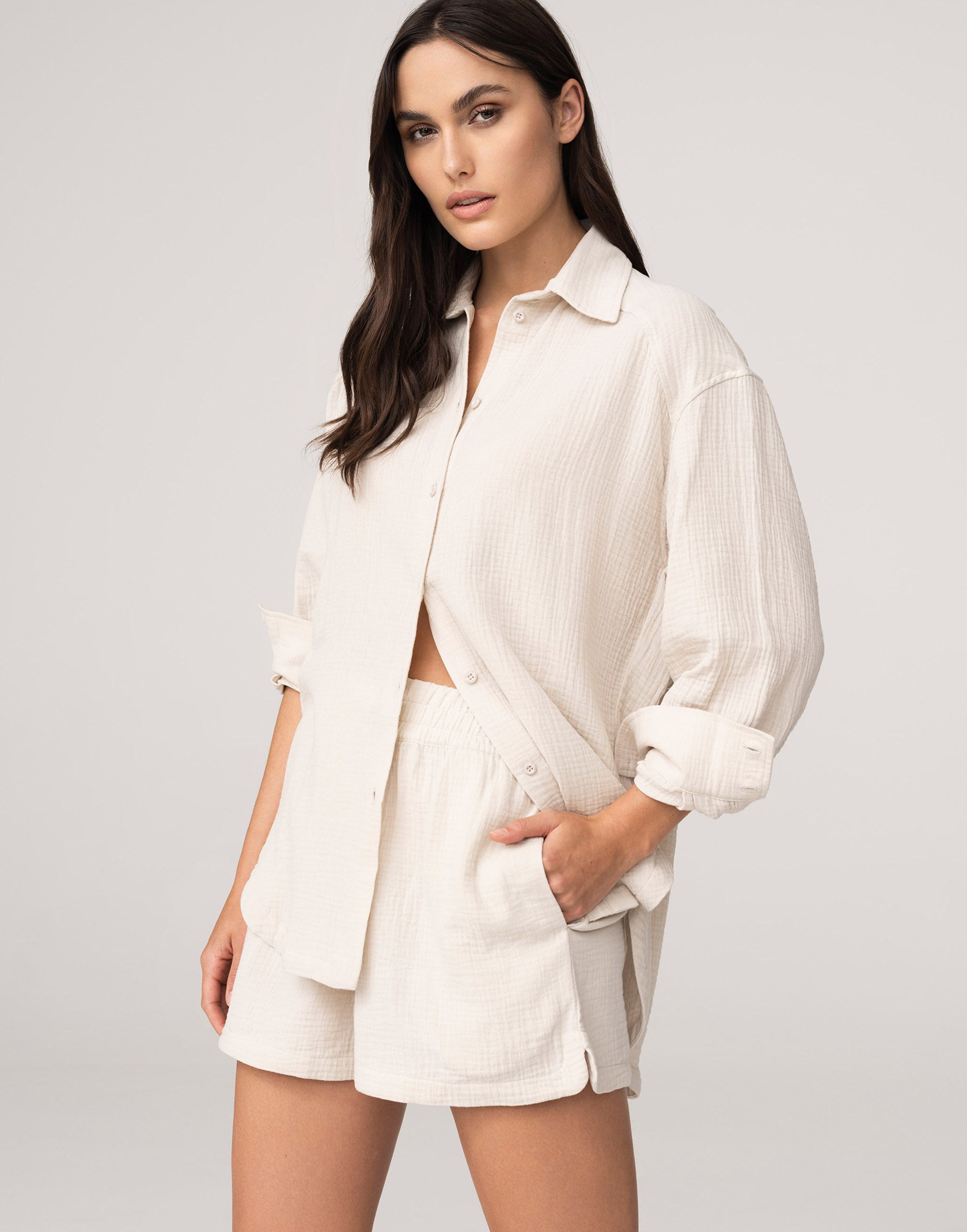 Chemise à manches longues ID739