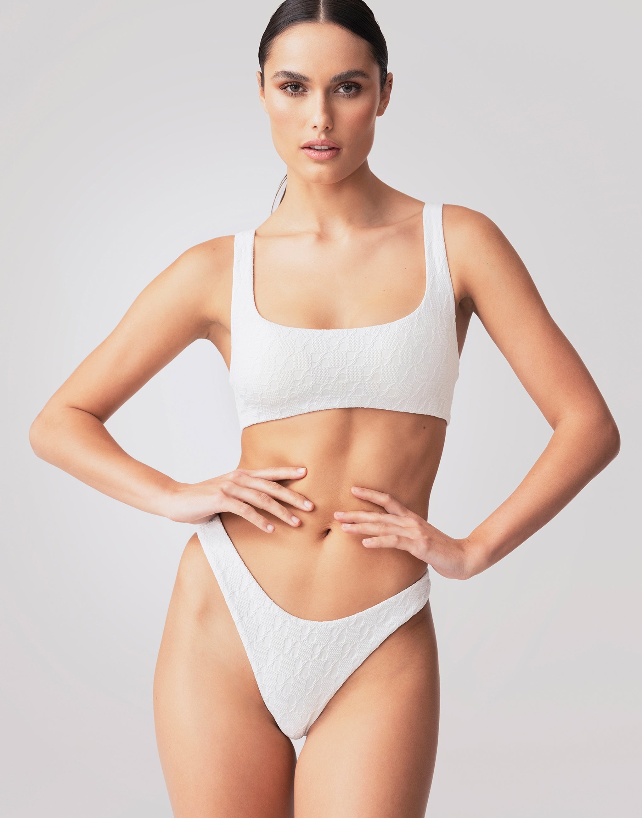 Bandeau bikini with preformed cups ID499