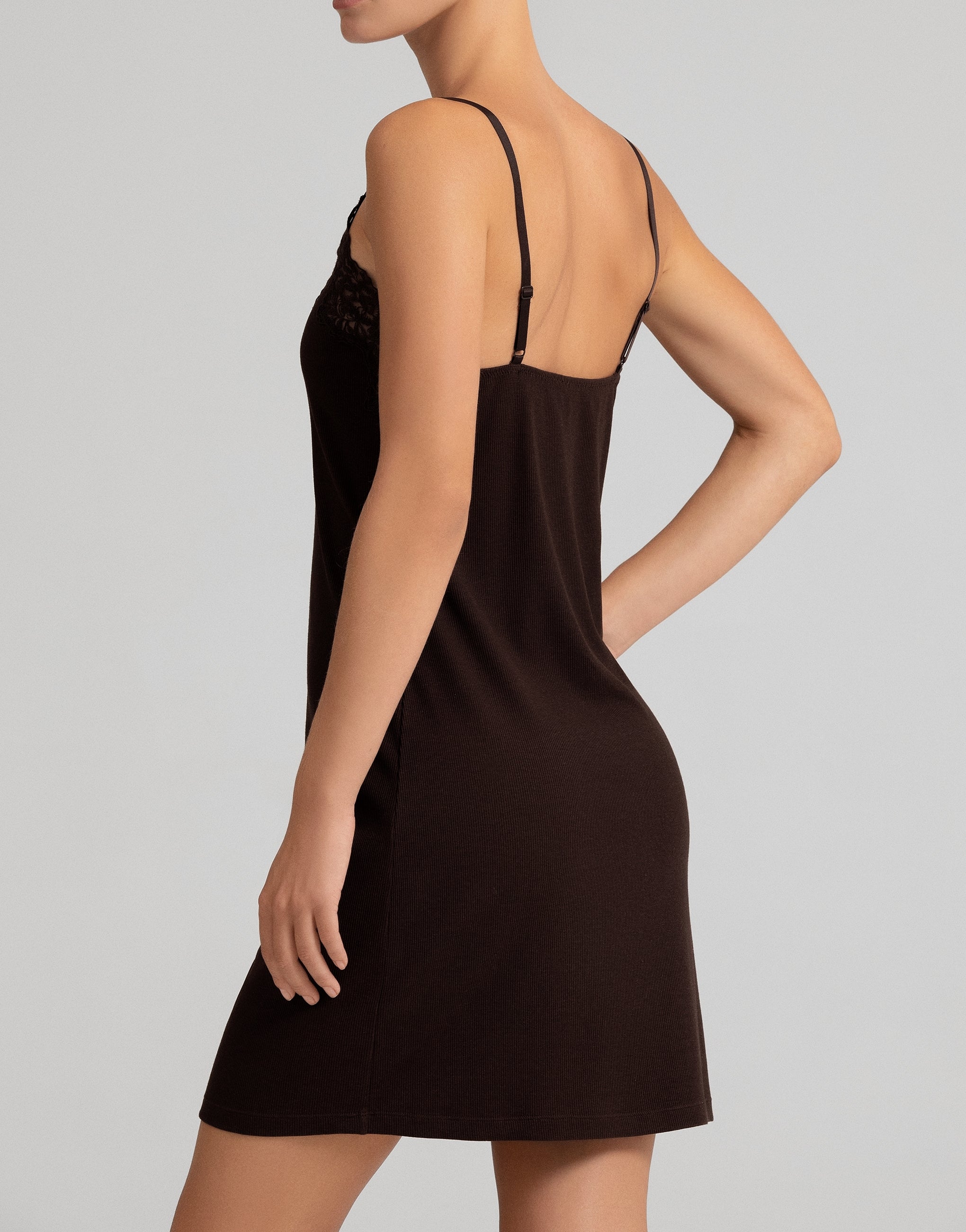 Sottoveste con spalline PD1185