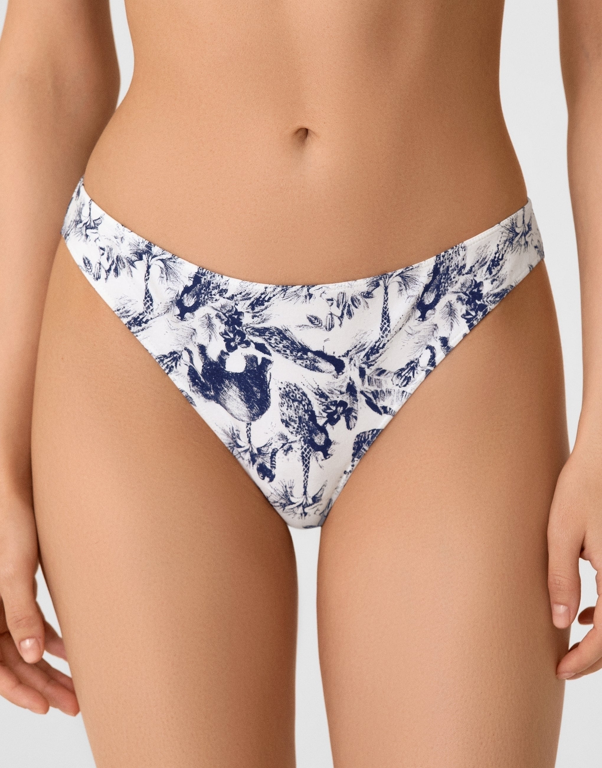 Lot de 3 slips brésiliens taille mi-haute MD775