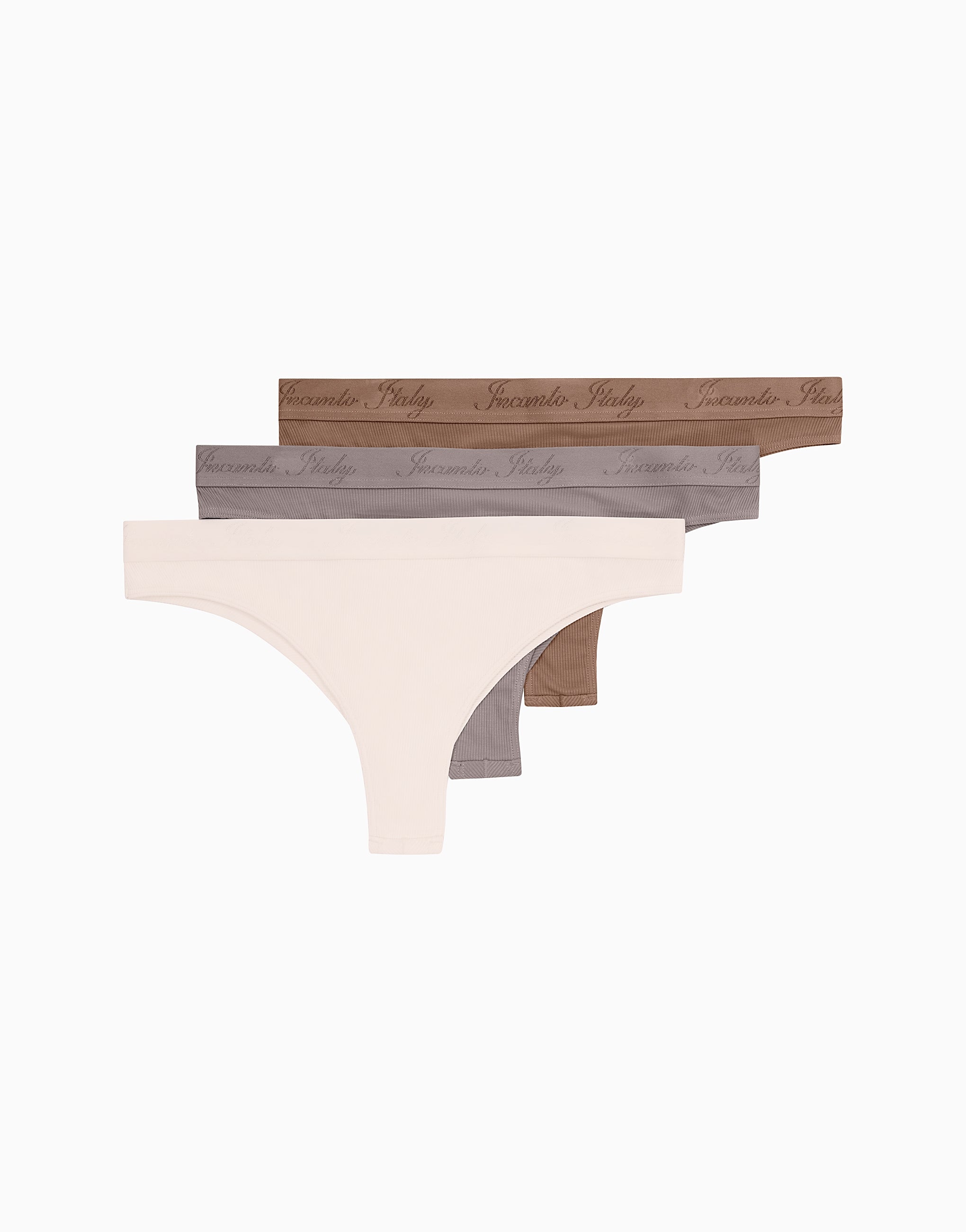Set of 3 Brazilian Mid-Rise Briefs MD932
